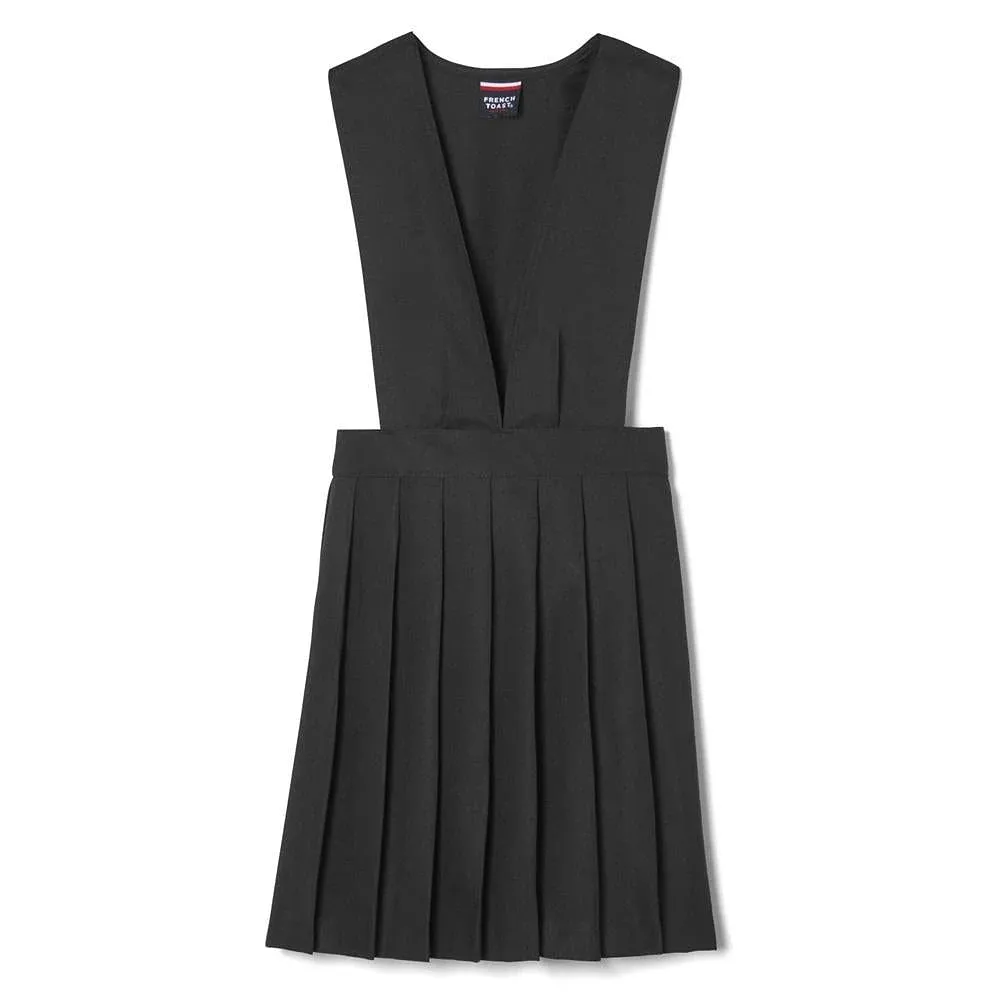 Girls V-Neck Pleated Jumper