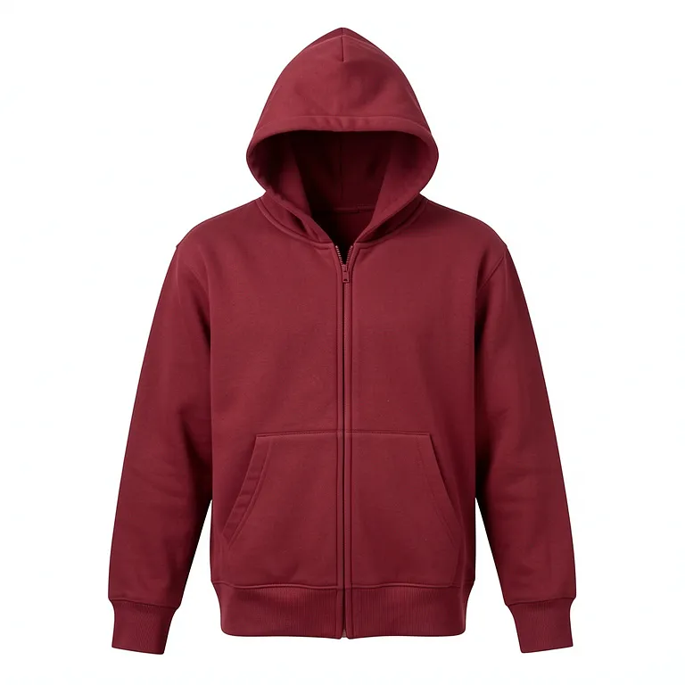 Full Zip Sweatshirt (with Hood)