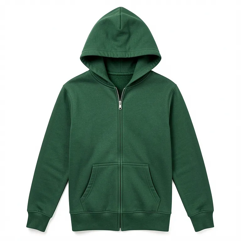 Full Zip Sweatshirt (with Hood)