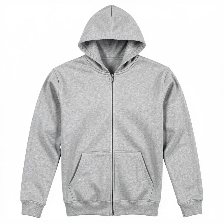 Full Zip Sweatshirt (with Hood)