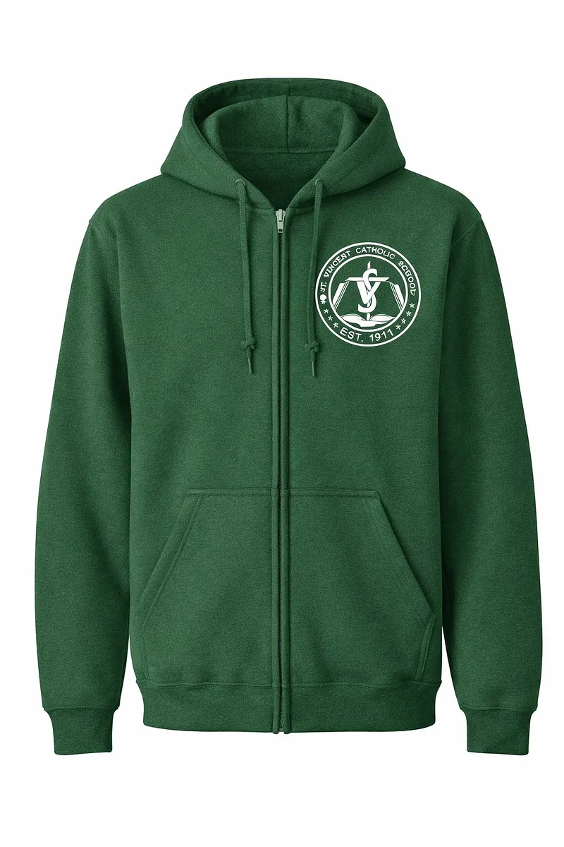 Full Zip Sweatshirt (with Hood)